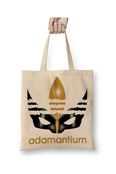 Baskı Dükkanı Adamantium tkanina Torba duga Sa ručkom
