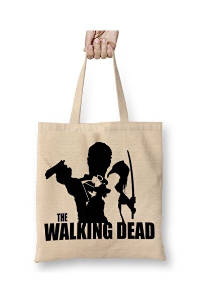 Baskı Dükkanı The Walking Dead tkanina Torba duga Sa ručkom