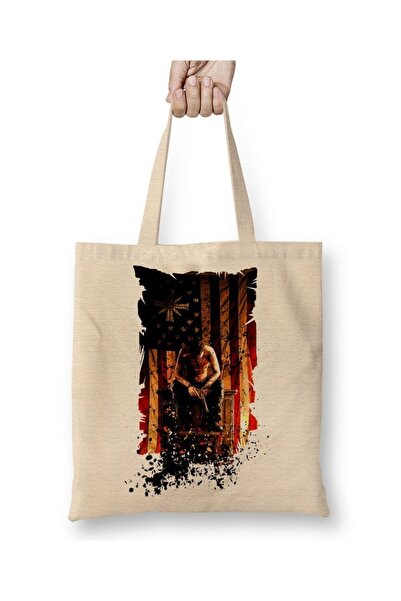 Baskı Dükkanı Farcry 5 Joseph Seed 02 Tkanina Torba Duga Sa ručkom