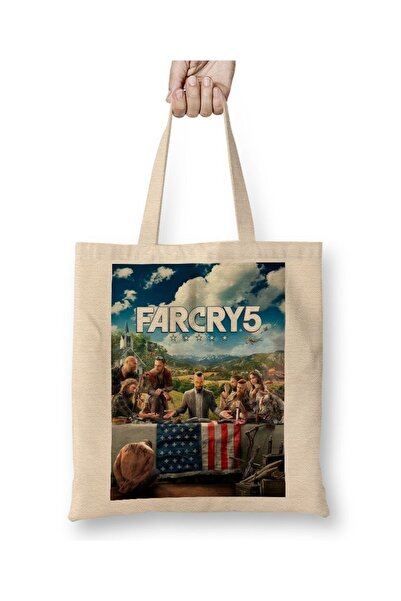Baskı Dükkanı Farcry 5 Tkanina Torba Duga Sa ručkom