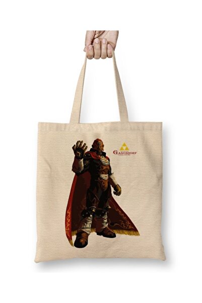 Baskı Dükkanı Ganondorf Legenda o Zeldi Tkanina Torba Duga Sa ručkom