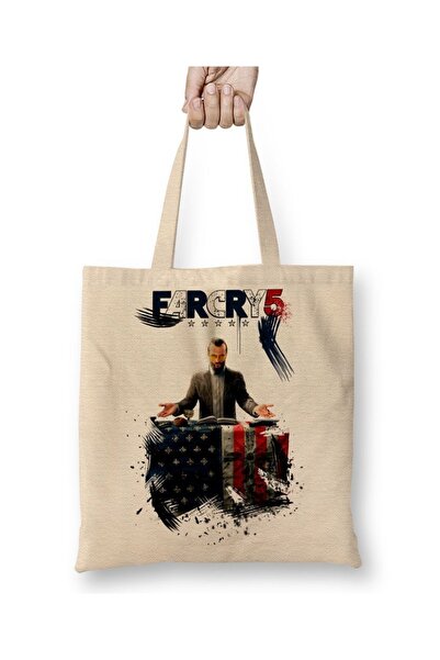 Baskı Dükkanı Farcry 5 Joseph Seed Cloth Torba Dugačka Sa ručkom