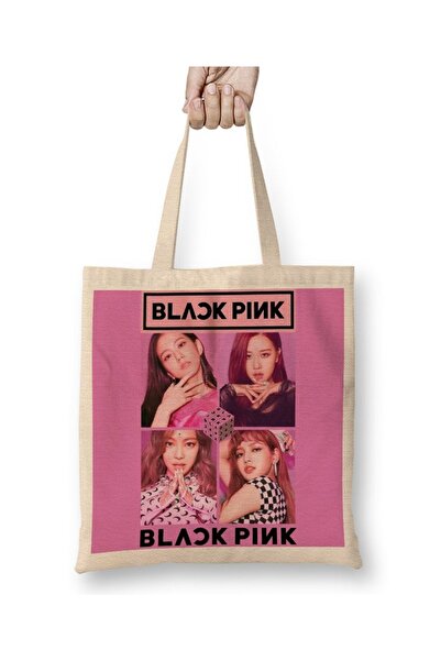 Baskı Dükkanı Blackpink 008 Tkanina Torba Duga Sa ručkom