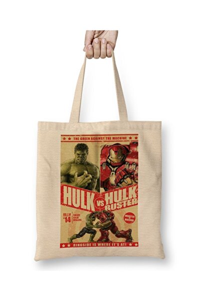 Baskı Dükkanı Osvetnici Hulk protiv Hulk Bustera Bez Torba Dugačak Sa ručkom