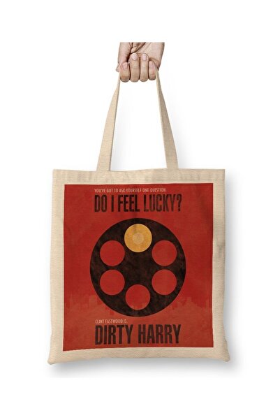 Baskı Dükkanı Prljavi Harry Cloth Torba Dugi Sa ručkom