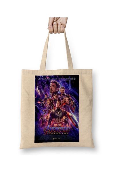 Baskı Dükkanı Υφασμάτινη τσάντα Marvel Avengers με μακριά λαβή