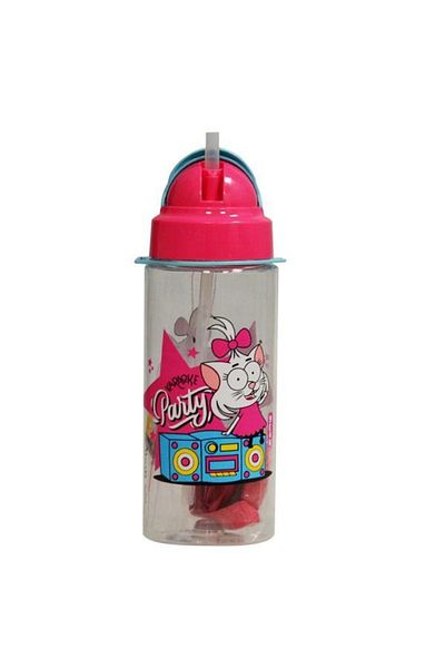 Gıpta Kral Şakir -karaoke Party- Pink Straw Flask222025