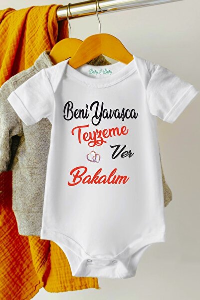 Baby&Baby اسمحوا لي أن أعطني بلطف إلى جسم الطفل المطبوع العضوي للجنسين