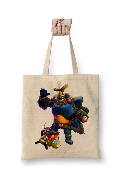 Baskı Dükkanı Bomb King υφασμάτινη τσάντα με μακριά λαβή