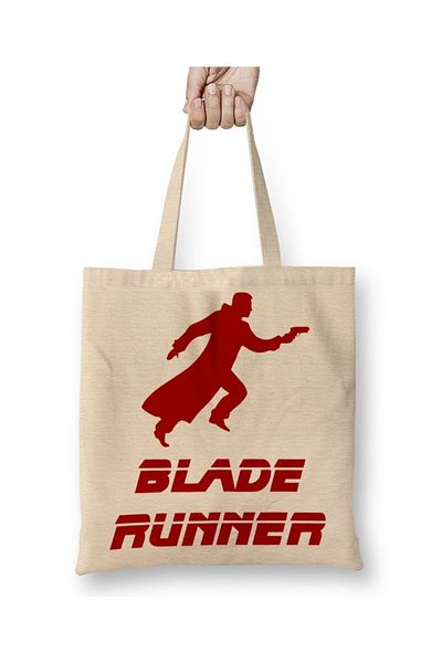 Baskı Dükkanı Υφασμάτινη τσάντα Blade Runner με μακριά λαβή