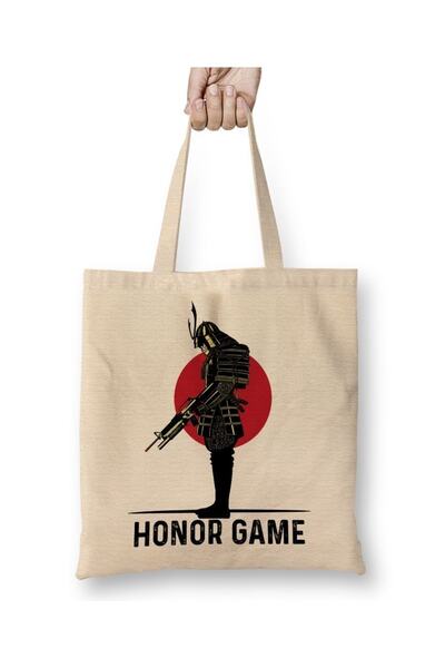Baskı Dükkanı Honor Game Jogo De Honra Tkanina Torba Duga Sa ručkom