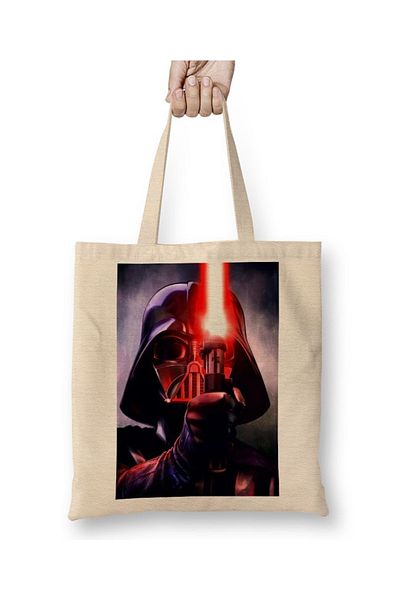 Baskı Dükkanı Darth Vader, Star Wars υφασμάτινη τσάντα με μακριά λαβή