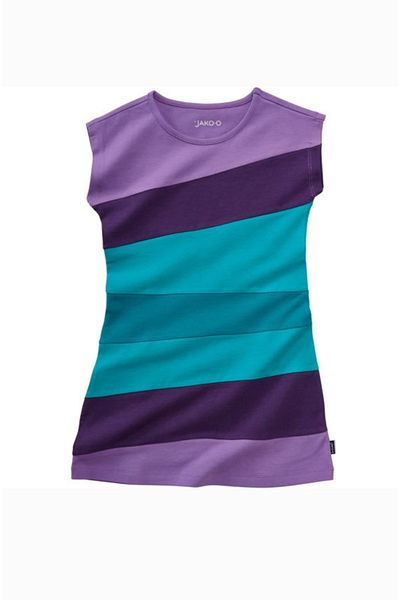 Colorstories Girl's Purple Colored Dress