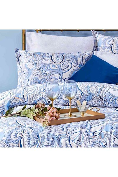 Bella Maison Комплект завивка Bianca King Size, 100% памучен сатен (240X220 см)