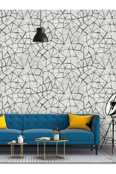 Oskar Geometrik Desenli Spor Duvar Kağıdı(5m2)