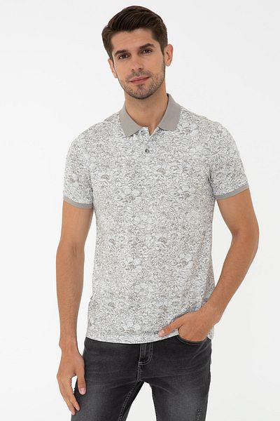 Pierre Cardin Ανδρικό T-Shirt Ecru G021GL011.000.1073685