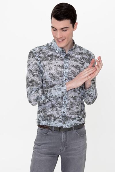 Pierre Cardin Erkek Haki Gömlek G021Sz004.000.1394361