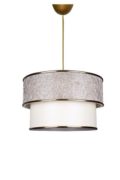 HOMİNG Evmodu Single Pendant Chandelier - Gold String Cake
