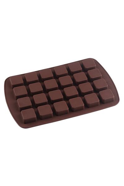 Kare Mini Brownie Pan Silikon Kalıp