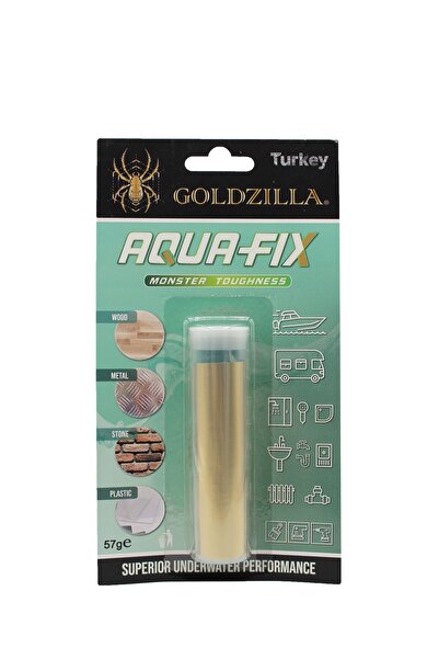 Genel Markalar Aquafix Su Altı Tamir Epoksi Kaynak Macun Yapıştırıcı 57 Gr. (KALIP, DOLGU VE YAPIŞTIRMA)