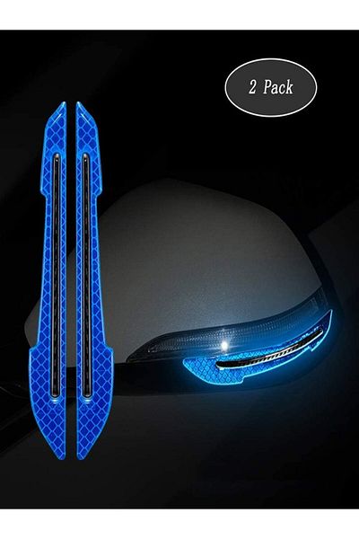 ÖZKAŞ Reflective Sticker For 2 Mirrors Searchlight Sticking Auto Accessory