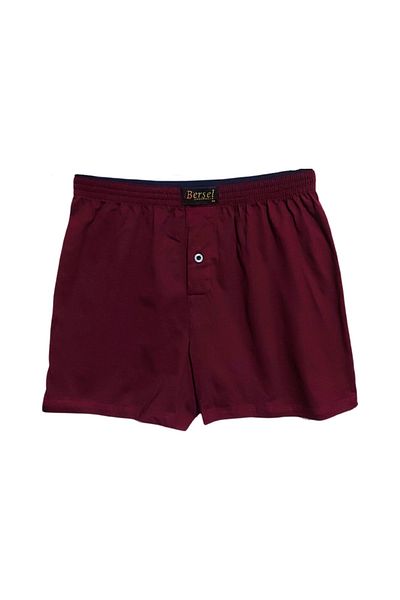 Bersel Comfortable Cut Men's Burgundy Argentinian Long Leg Boxer