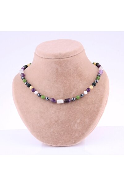 OSMANLI DEĞERLİ TAŞ Sertifikalı Balık Burcu Doğal Taş Kolye M248