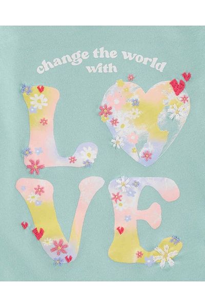 Oshkosh B’Gosh Tshirt για κοριτσάκι Τυρκουάζ