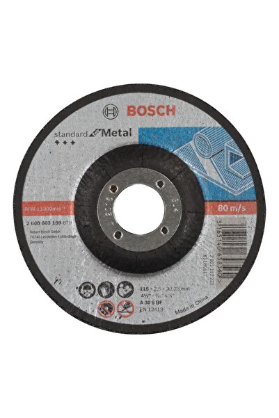 Bosch 115*2,5 Mm Standard For Metal Bombeli
