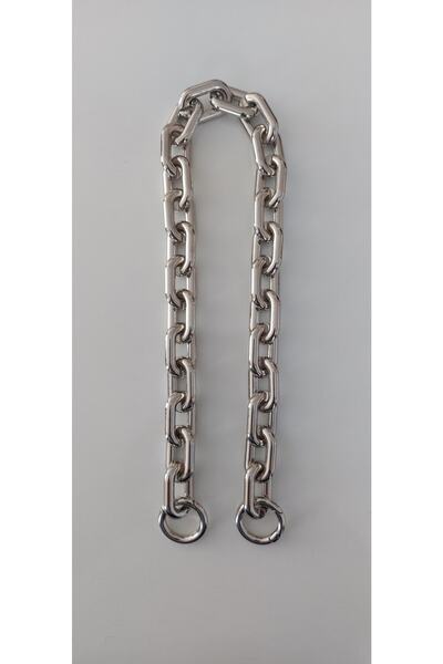 dilekorgudunyasi حزام حقيبة بسلسلة ملونة من الكروم