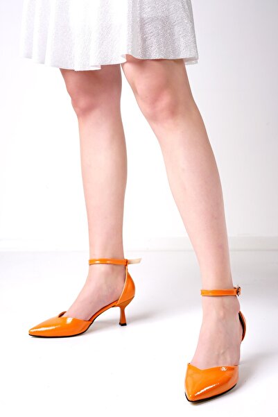 MASSOLE الصيف الخنجر البرتقالي براءات الاختراع والجلود الموسم الجديد يوميا أن...