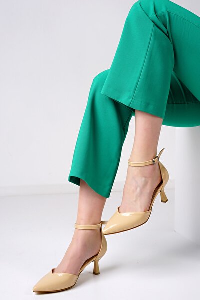 MASSOLE الصيف خنجر عارية براءات الاختراع والجلود الموسم الجديد يوميا أنيق الي...