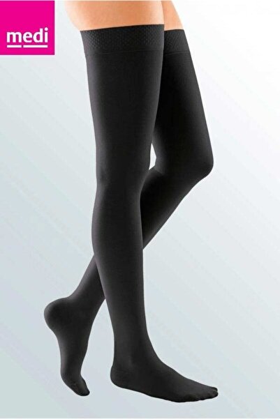 medi Mediven Medi Duomed Diz Üstü Çorabı / Ccl1 Düşük Basınç / Siyah Rengi / ...