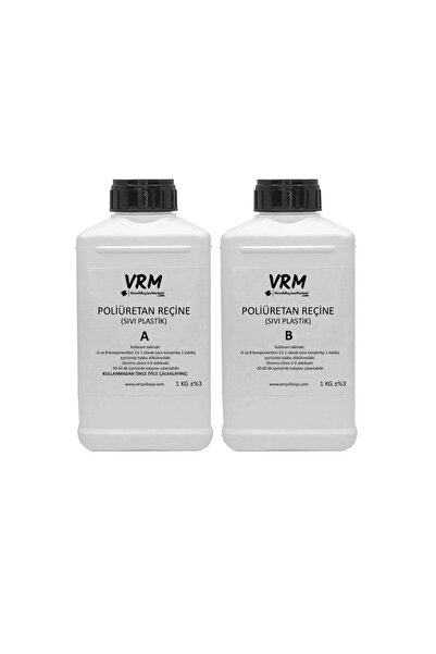 VRM VernikRecineMarketi Poliüretan Döküm Reçinesi - Sıvı Plastik - 2 kg