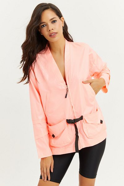 Cool & Sexy Regenjacke - Rosa - Puffer