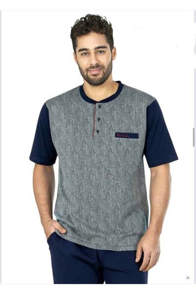 Pierre Cardin Pijama Pierre Cardin Yazlık Damatlık 3'lü Pijama Takımı Kutulu