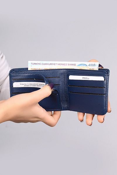 POLO Rucci Classic Men's Wallet Navy Blue