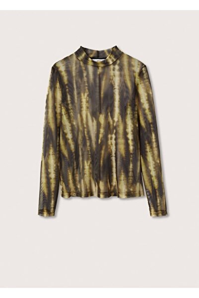 MANGO Woman T-shirt με στάμπα