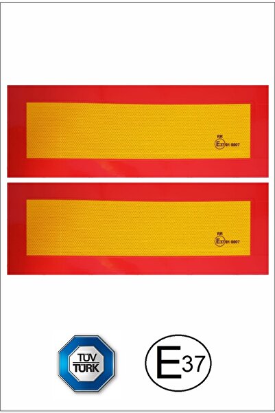 VATAN TRAFİK MALZEMELERİ Tüvtürk E37 Belgeli Tır Dorse Reflektörü