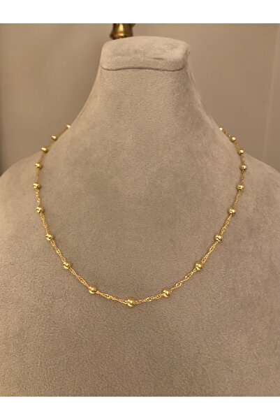 emy by emel luxury silver jewelry Topçuk Detaylı Singapur Zincir 925 Ayar Gümüş
