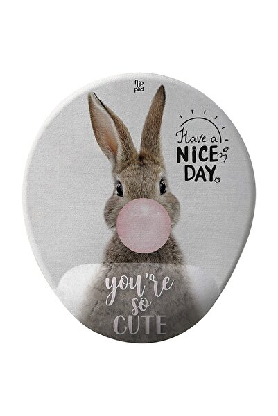Flipped Rabbit Bilek Destekli Mousepad