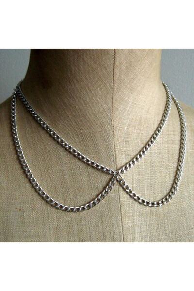 Ryden Silver Color Stylish Necklace