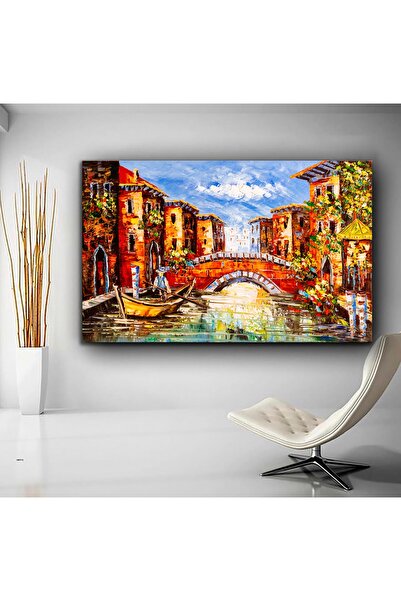 Sebenta Venedik Yağlı Boya Kanvas Tablo