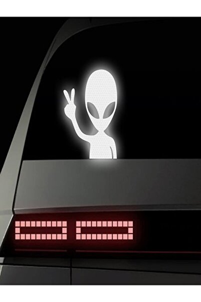 ÖZKAŞ UFO ملصق سيارة عاكس لصق ملحقات السيارات