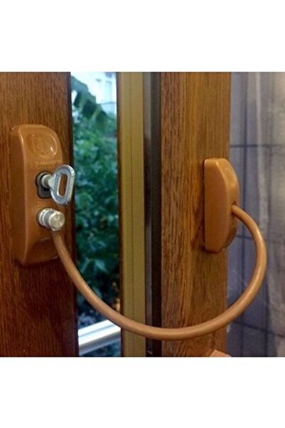 RENK YAPI RÜYASI Rope Children's Lock for Aluminum Window with Key Bedroom Gl...