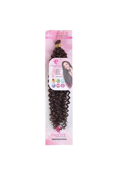 Esperer Dark Brown Color Afro Wave Hair