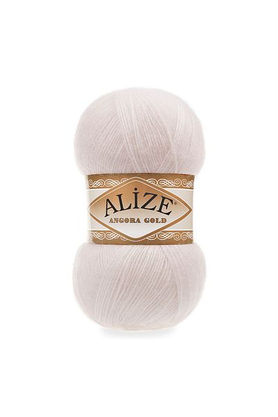 Alize Angora Gold 599 Bone 100 Gr. Knitting Yarn 20% Wool - 80% Acrylic 100 Gr - 550 M
