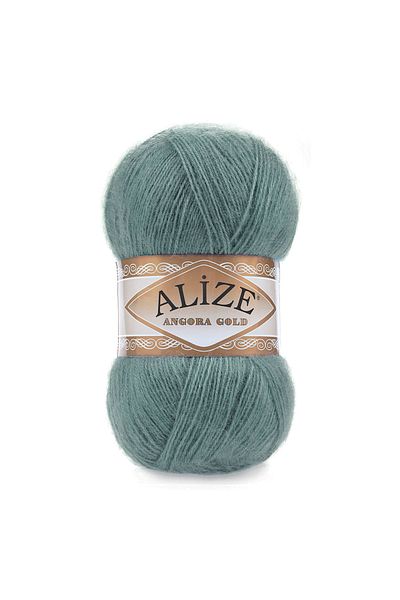 Alize Angora Gold 164 Azur 100 Gr. Knitting Yarn 20% Wool - 80% Acrylic 100 Gr - 550 M