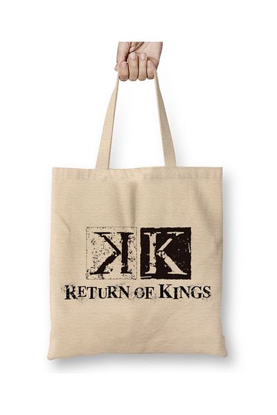 Baskı Dükkanı Υφασμάτινη τσάντα K Project Return Of Kings με μακριά λαβή