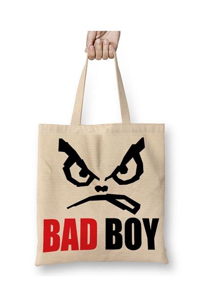 Baskı Dükkanı Badboy 02 υφασμάτινη τσάντα με μακριά λαβή